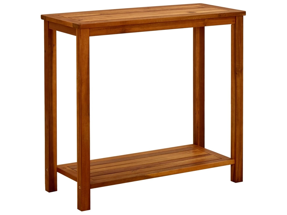 Mesa Consola Para Jardim 80x35x75 Cm Madeira De Acãcia Maciã§a DKD HOME DECOR