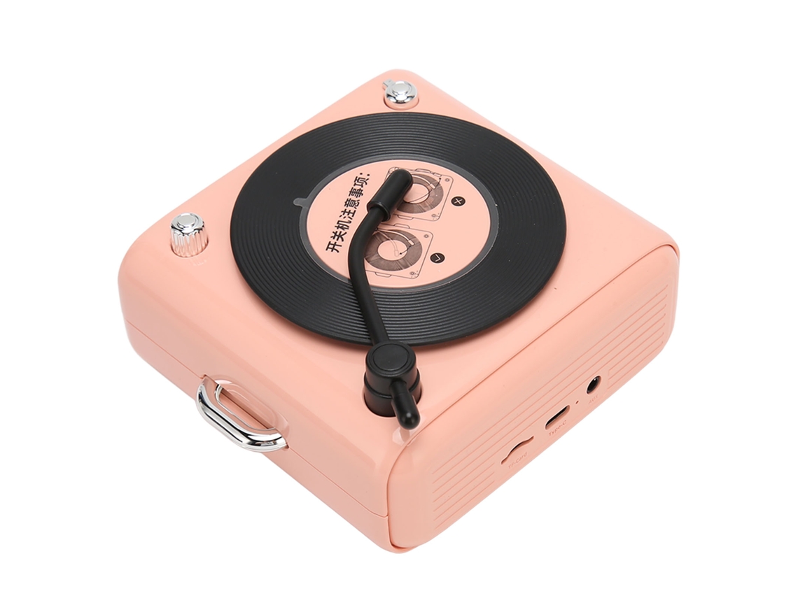 ALTIFALANTE Bluetooth Mali Estilo Vintage com 5.0, Rosa