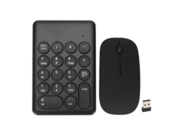 Teclado Sem Fio Mini com Touchpad Iluminação | S/MARCA