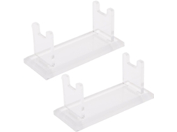 Suporte de Acrílico para Lâminas Viking Chief Mk 23c Transparente para Bancada de Banheiro, Ideal para Cuidados Pessoais. SFUSHOS