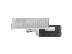 Válvula Pneumática De Atuação Manual Laxiscreed, Cinco Vias, 2 Posições, Aluminio G1/4 Polegadas