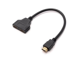 Divisor 1x HDMI Macho para 2x Fêmea 4K Alta Velocidade PC TV Jogos STELASPLEN | STELASPLEN