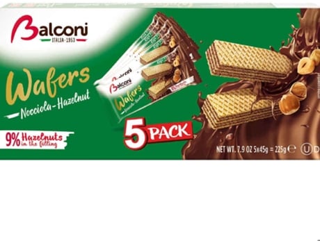 WAFERS AVELÃ MULTI BALCONI 5X45G