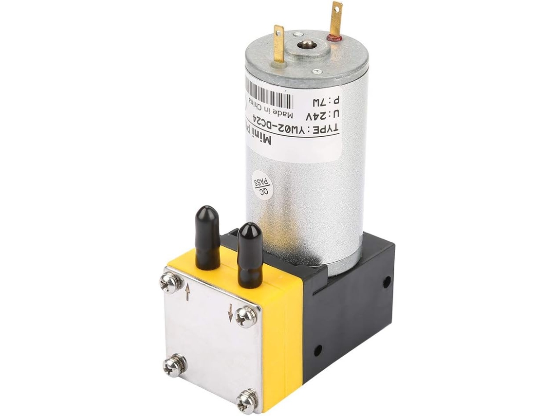 Bomba De Diafragma 24v, Mini Bomba De Ar/vácuo 0, 4, 1l/min, Design Ultrassilencioso Para As Indústrias Médica E Química, Eletrodomésticos, Etc