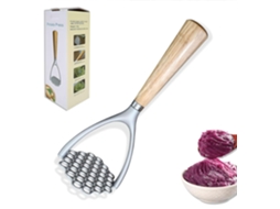 Amassador De Batatas Resistente, Utensílio Cozinha Portátil Com Cabo