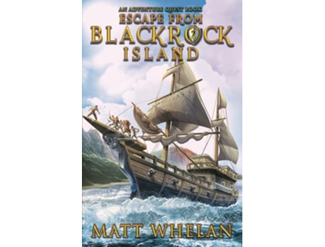 Livro Escape from Blackrock Island Adventure Quest Book 2 de Matt Whelan (Inglês)