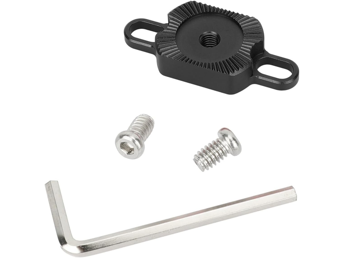 Adaptador de Alumínio com Rosca para Parafuso de 1/4" 20 para Equipamentos Profissionais SFUSHOS