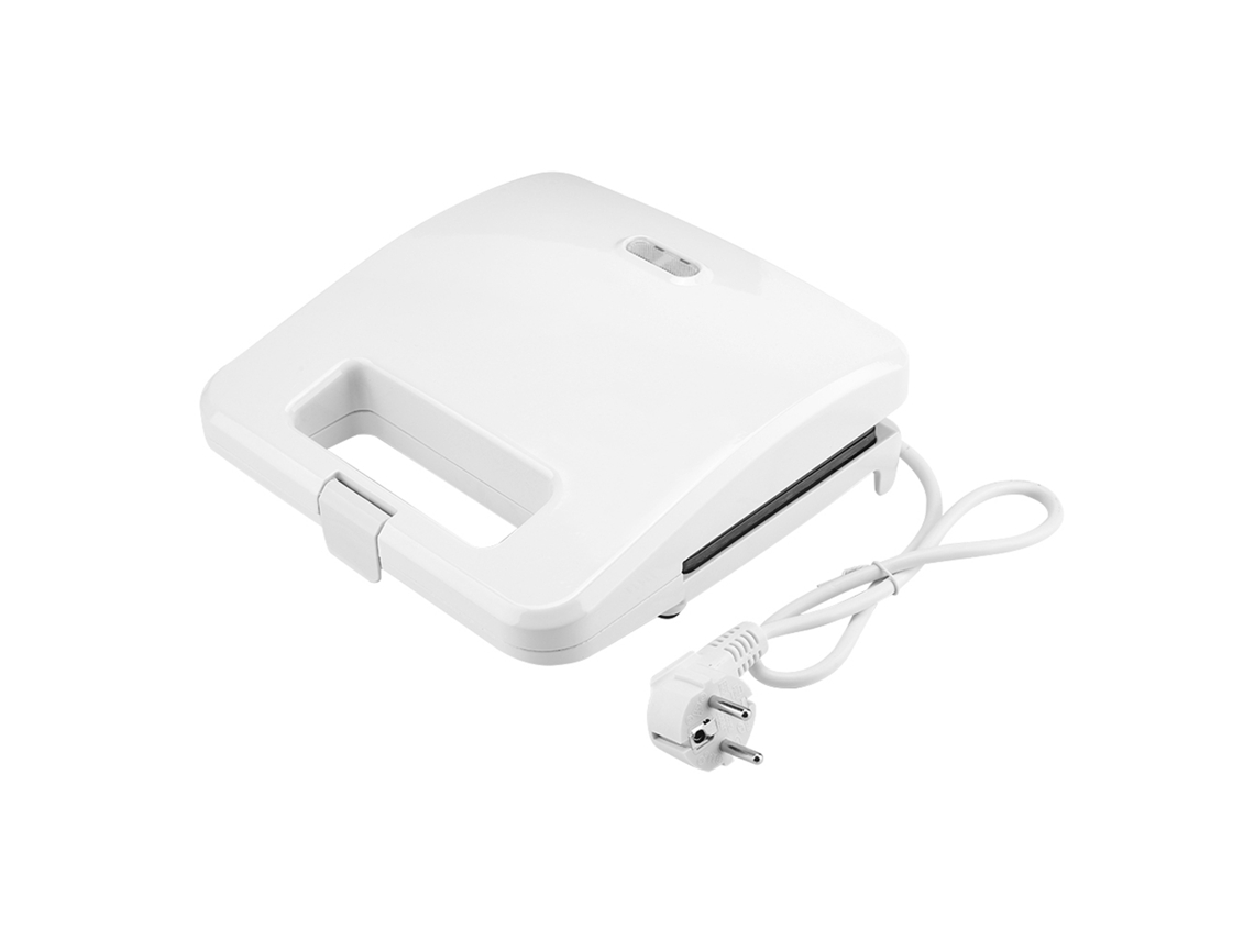 Máquina de sandes elétrica com placa antiaderente e torradeira para sanduíche e bife 750w S/MARCA