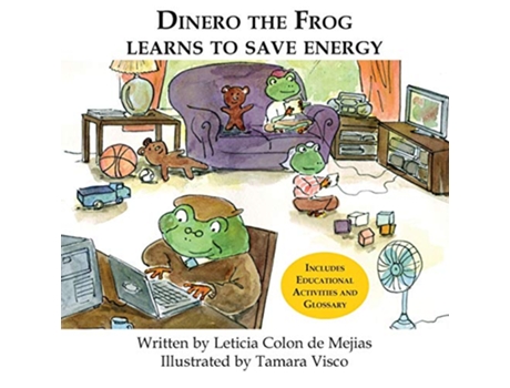 Livro Dinero the Frog Learns to Save Energy de Leticia Colon De Mejias (Inglês)