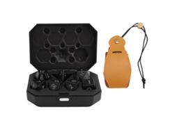 Conjunto 7 Dados Led Recarregáveis Com Estojo