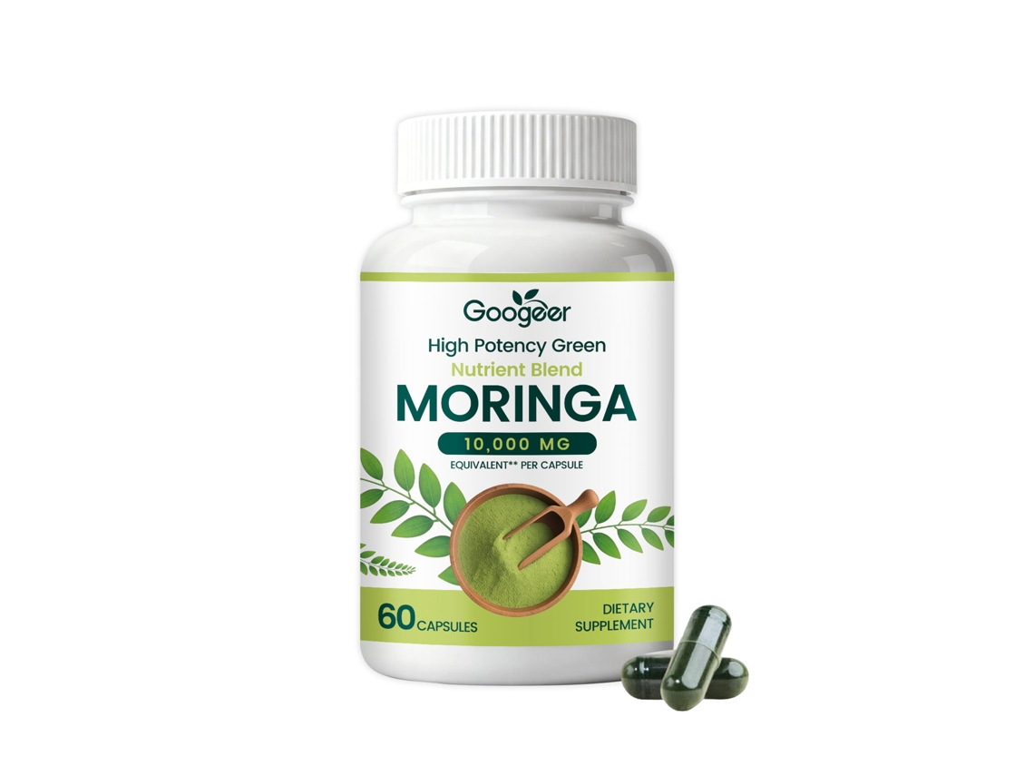 Cápsulas Googeer Moringa para Suporte Energético