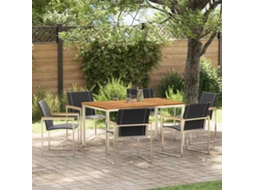 Vidaxl Conjunto De Jantar Para Jardim 7 Unid.