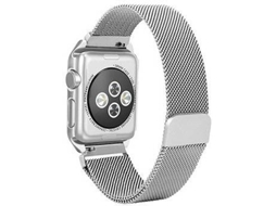 Kit Bracelete e Capa para Apple Watch Series 6 PHONECARE Milanese Loop Cinzento