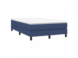 Box Spring Bed, Box Spring Beds Vidaxl Azul Tecido (120 X 190 Cm)