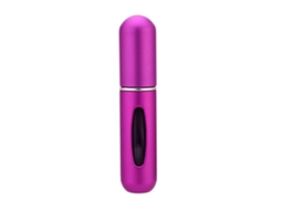 2pcs Atomizador De Perfume Recargable 5ml Mini Portátil Para Viaje Botella De Spray De Perfume Para Hombre Y Mujer Rosa Rojo