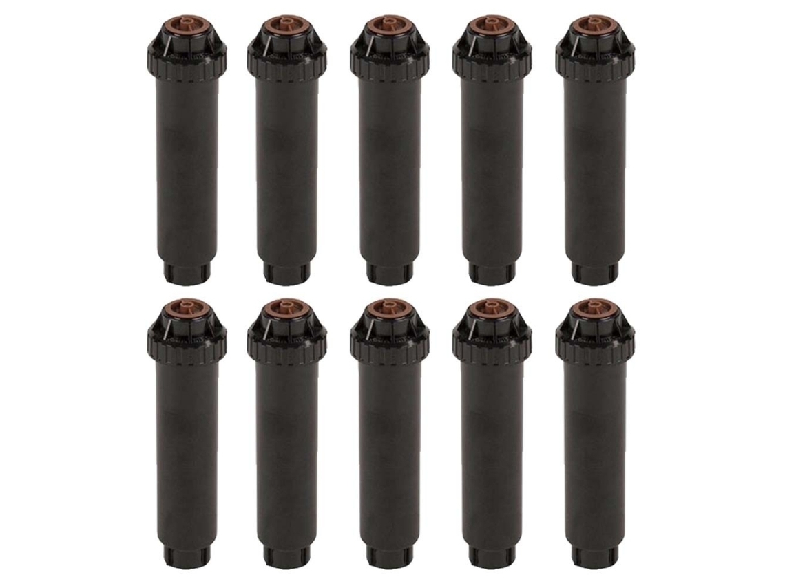 Difusor RAIN BIRD US-412 (Pack x 10) Difusor RAIN BIRD US-412 com 15 cm de altura e 10,2 cm de altura de emergência com ligação fêmea de 1/2?