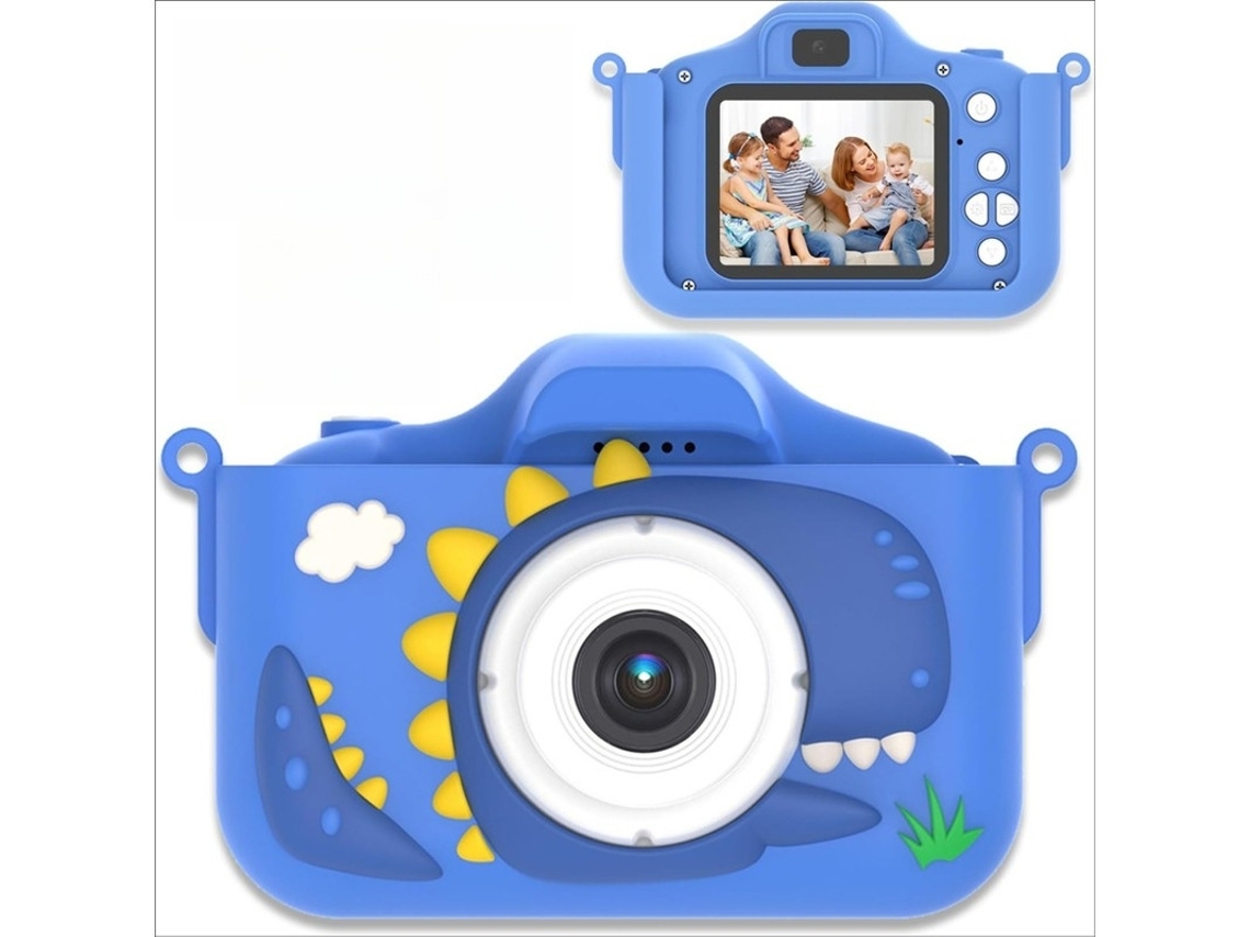 Kids Câmera Dupla Hd 1080p Foco Automático