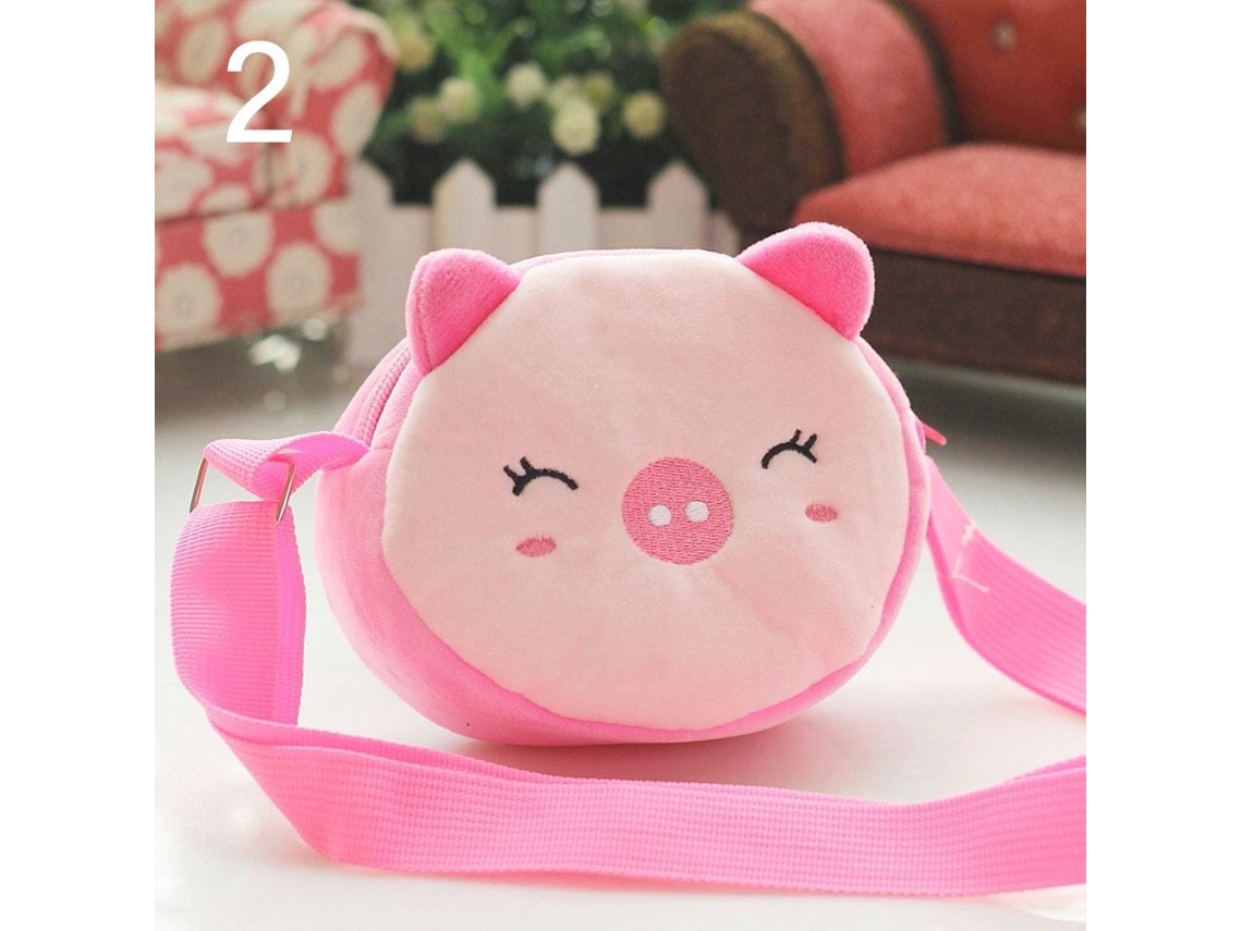 Bolsa de Ombro Infantil de Pelúcia, Bolsa a Tiracolo para Bebê, 2 Unidades BRILVIBERA
