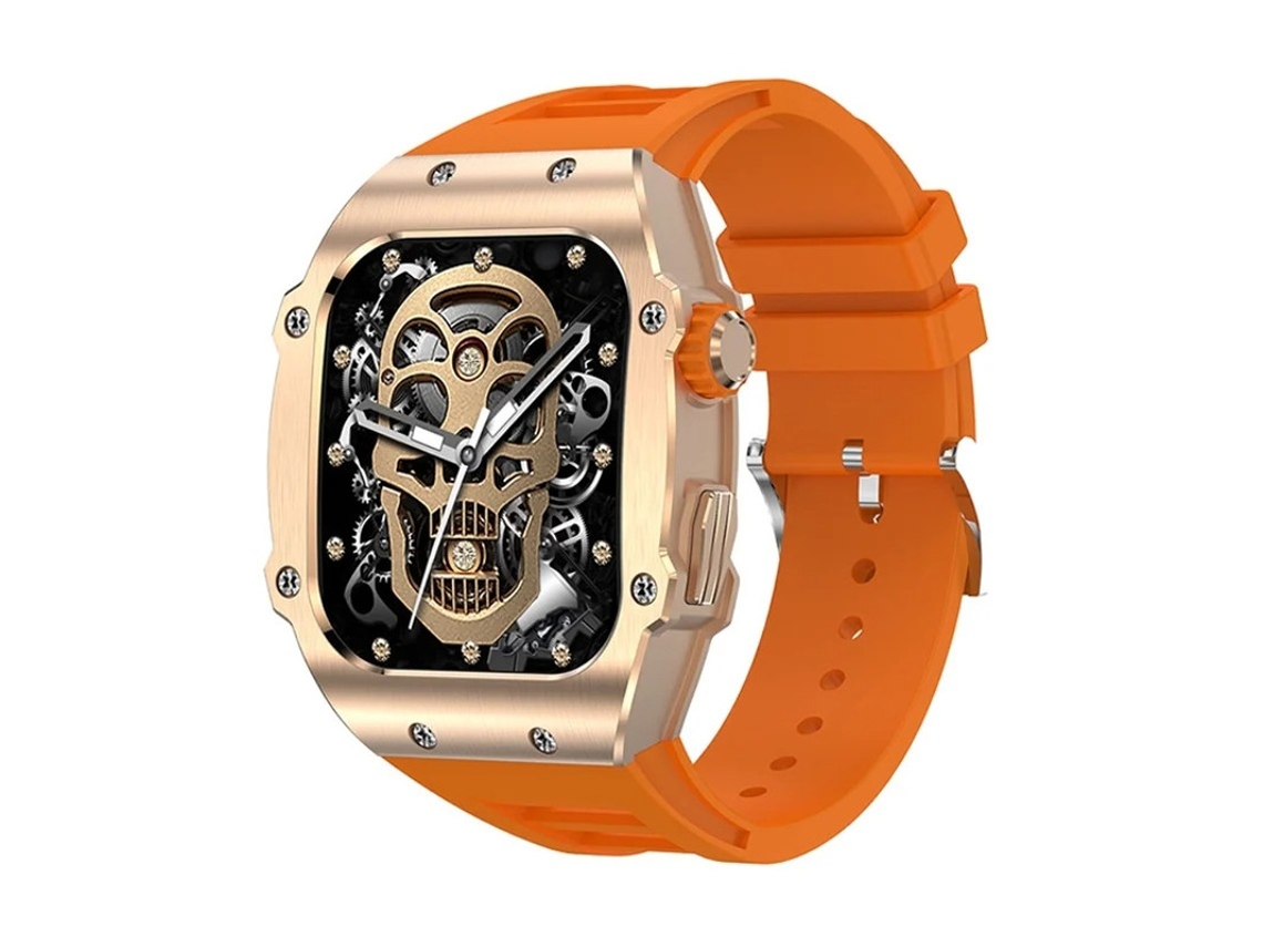 Smartwatch com Bluetooth, chamadas, design à prova d'água, monitoramento de oxigênio no sangue, pressão arterial e frequência cardíaca. Bestvite