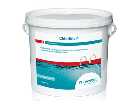 Cloro Comprimido de Choque 5Kg Chloriklar BAYROL