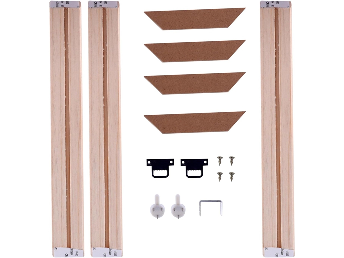 Porta Retratos Madeira Maciça 25x25 Modelo Mesmo Molduras Combinadas Suporte Decorativo Fotos Ideal Decoração GOKOCO