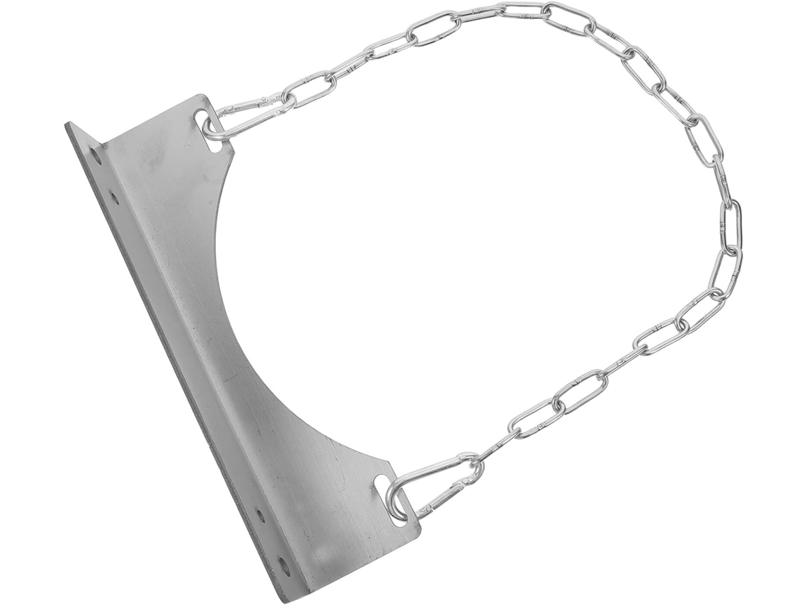 Suporte De Parede Healvian Para Cilindro Oxigênio 40l, Em Aço Inoxidável Reforçado Com Corrente De Segurança, Fixação