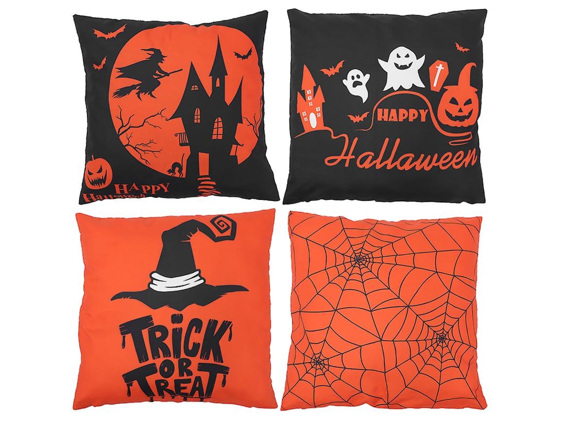4 Unidades De Capa De Reforço De Halloween ALLINLESS