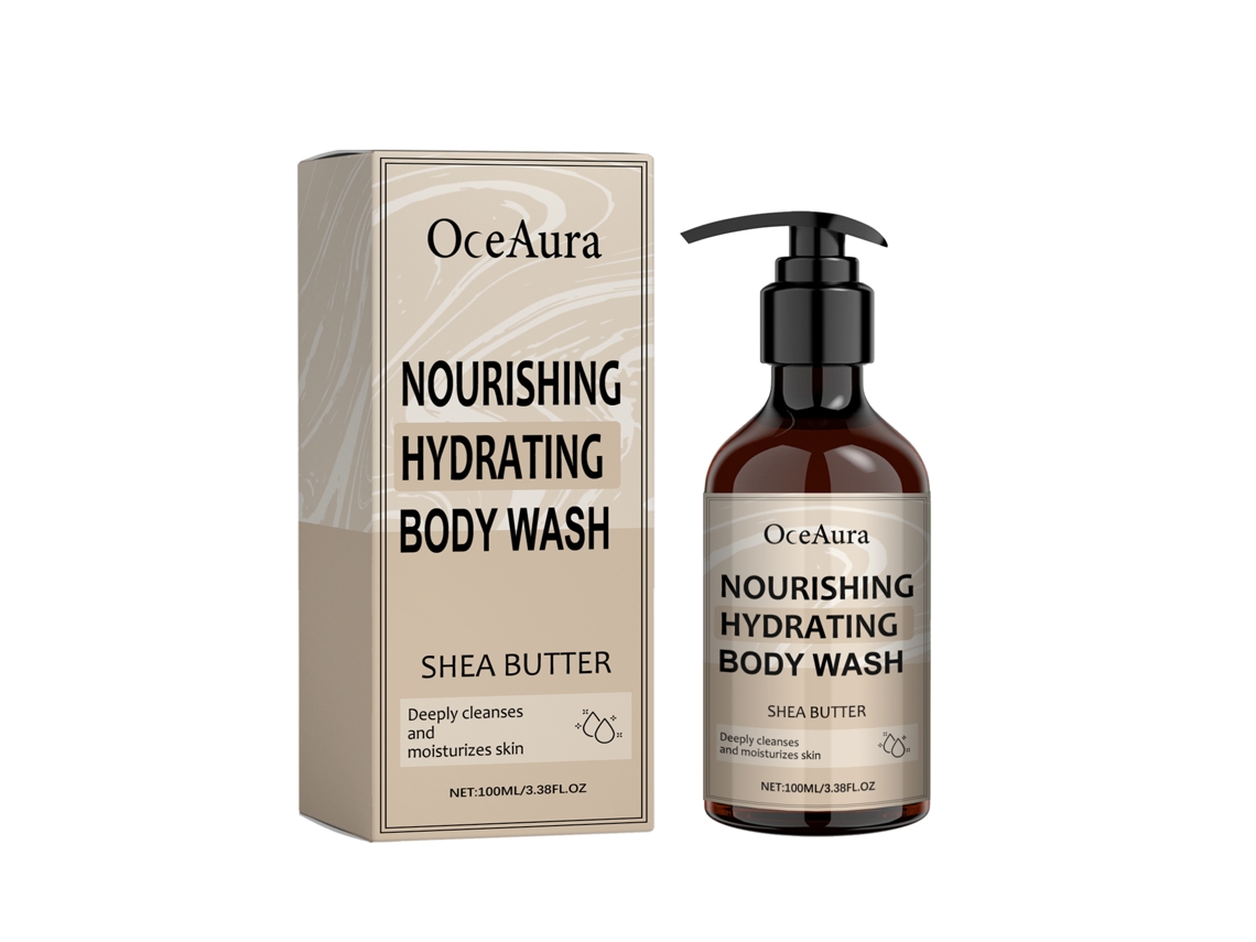 Oceaura Gel de Banho Hidratante Nutritivo, Fortalecedor e Suave para Pele Iluminada LAXISCREED