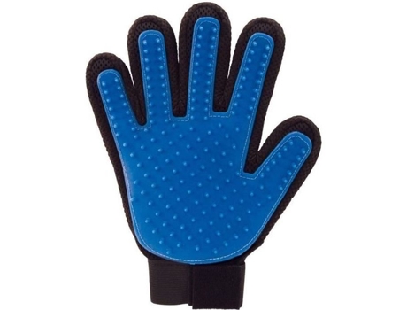 Escova De Luva De Massagem Para Cão E Gato, Escova De Limpeza Para Pelos, Azul Runfon
