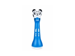 Microfone, Coluna 2 Em 1 E Karaoke Bluetooth 5.0 9w Com Efeitos De Luz Azul Bigben