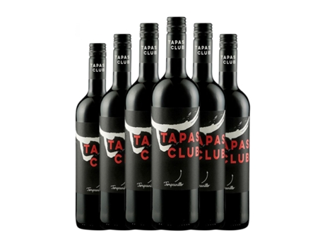 Vinho TAPAS CLUB Tempranillo (0.75 L - 6 Unidades)