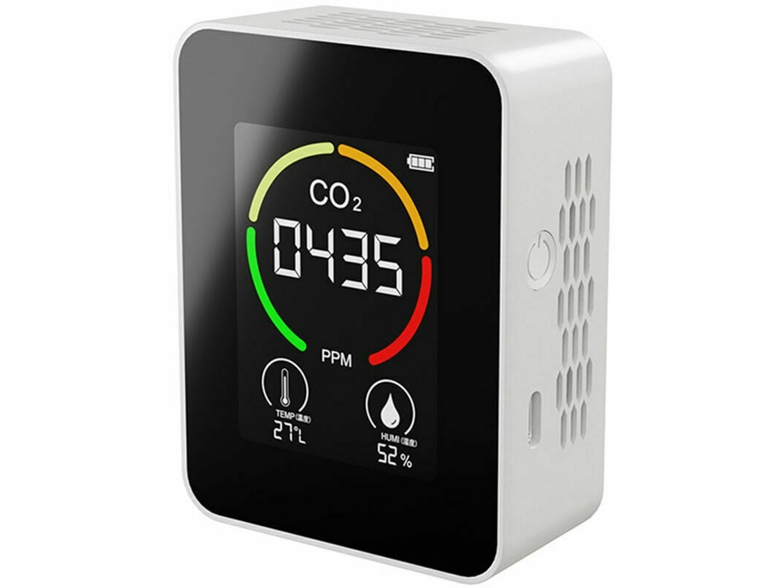 Detector Avançado De Co2, Medidor De Qualidade Do Ar De Alta Precisão Com Monitoramento Em Tempo Real Para Cultivo Doméstico E Educação Slowmoose