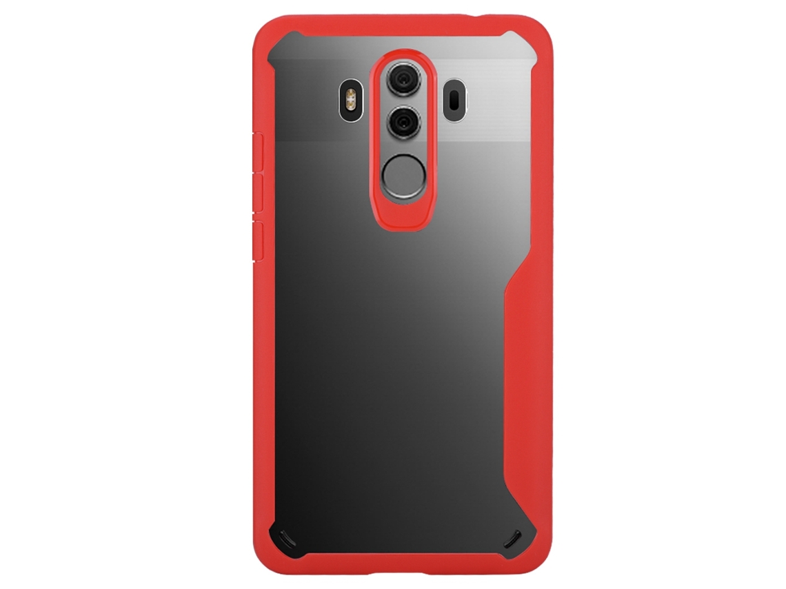 Capa para Huawei Mate10 Pro EOOCOO (antichoque, cobertura completa, vermelha)