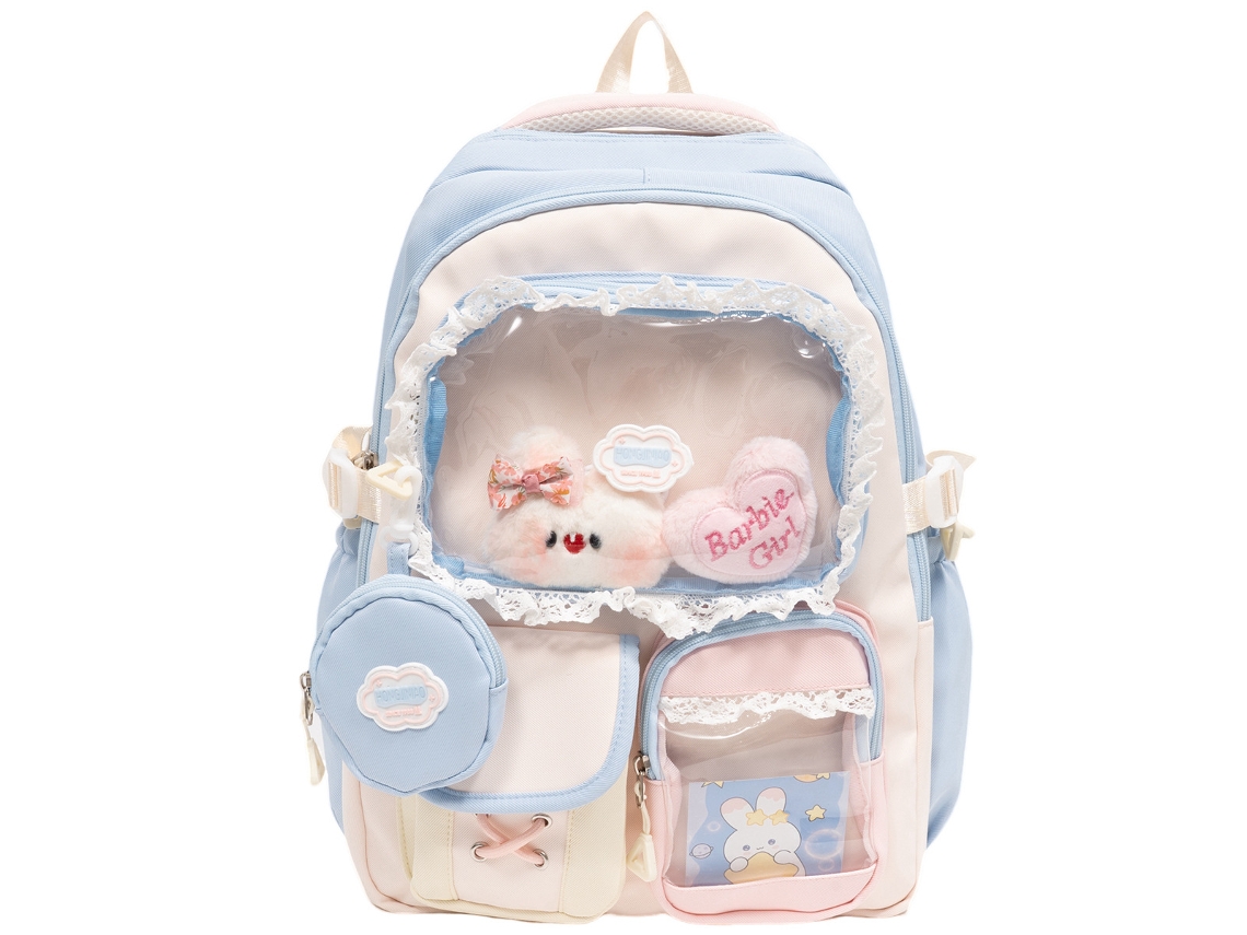 Mochilas, Mochilas Escolares, Mochilas Escolares Casuais, Mochilas com Bolsos Transparentes