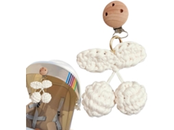 Enfeite De Cereja Para Berço, Brinquedo De Cereja Para Pendurar | Brinquedo Divertido Para Carrinho Gokoco