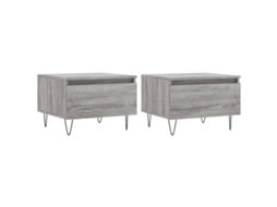 Coffee Table, Coffee Tables Vidaxl Cinzeto Madeira Processada (n/a)