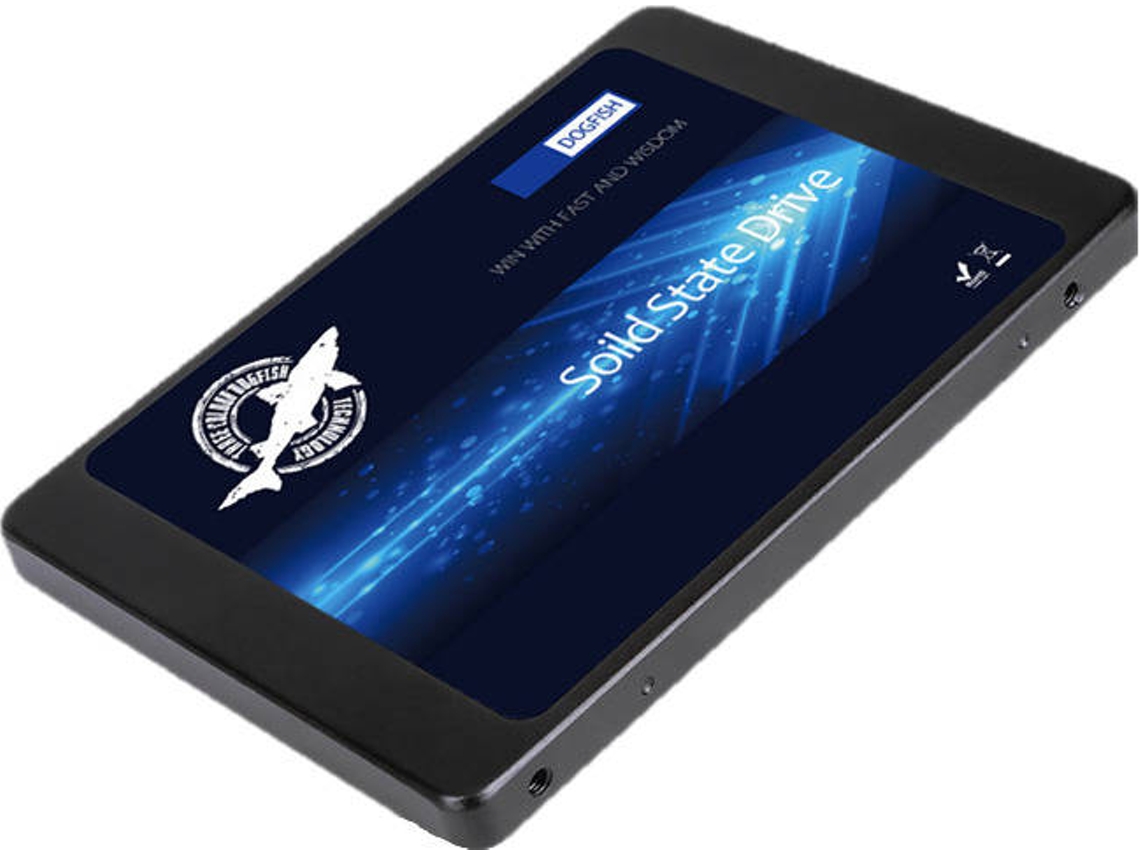 Disco SSD Interno DOGFISH 2.5" Blue 60GB 3D NAND SATA (2.5" - 60 GB - SATA III - 6 Gb/s)