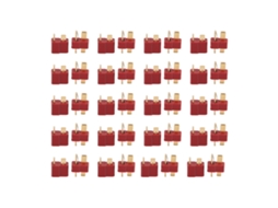 Conectores T Plug Dourado 25a Para Bateria Lipo Rc
