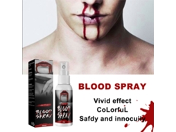 Spray De Sangue Falso Realista Para Maquiagem Rápida