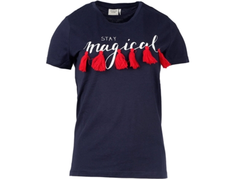 Top De Mulher Jaqueline De Yong Jdylisa Jrs Estampado Azul (xs)