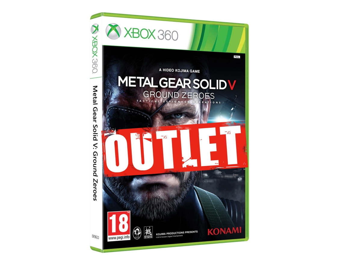 Jogo Metal Gear Solid V: Ground Zeroes - Xbox 360 - Loja de Games