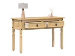 Vidaxl Mesa Consola Corona 115x46x73 Cm Madeira De Pinho Maciça