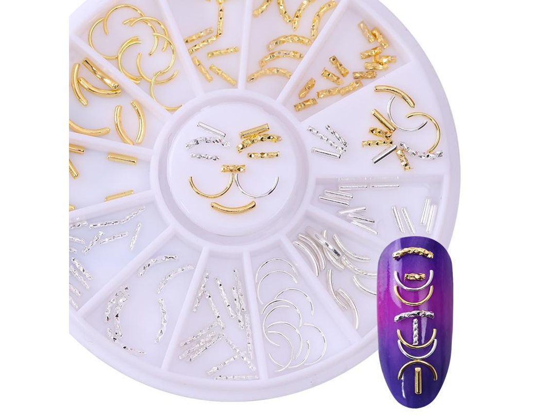 Acessórios Para Unhas Decoradas Com Strass, Cristais E Aplicações De Strass.