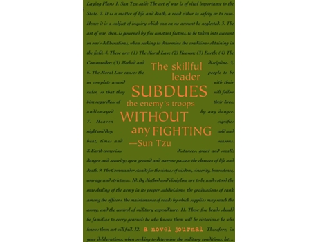 Diário A Novel Journal: The Art Of War