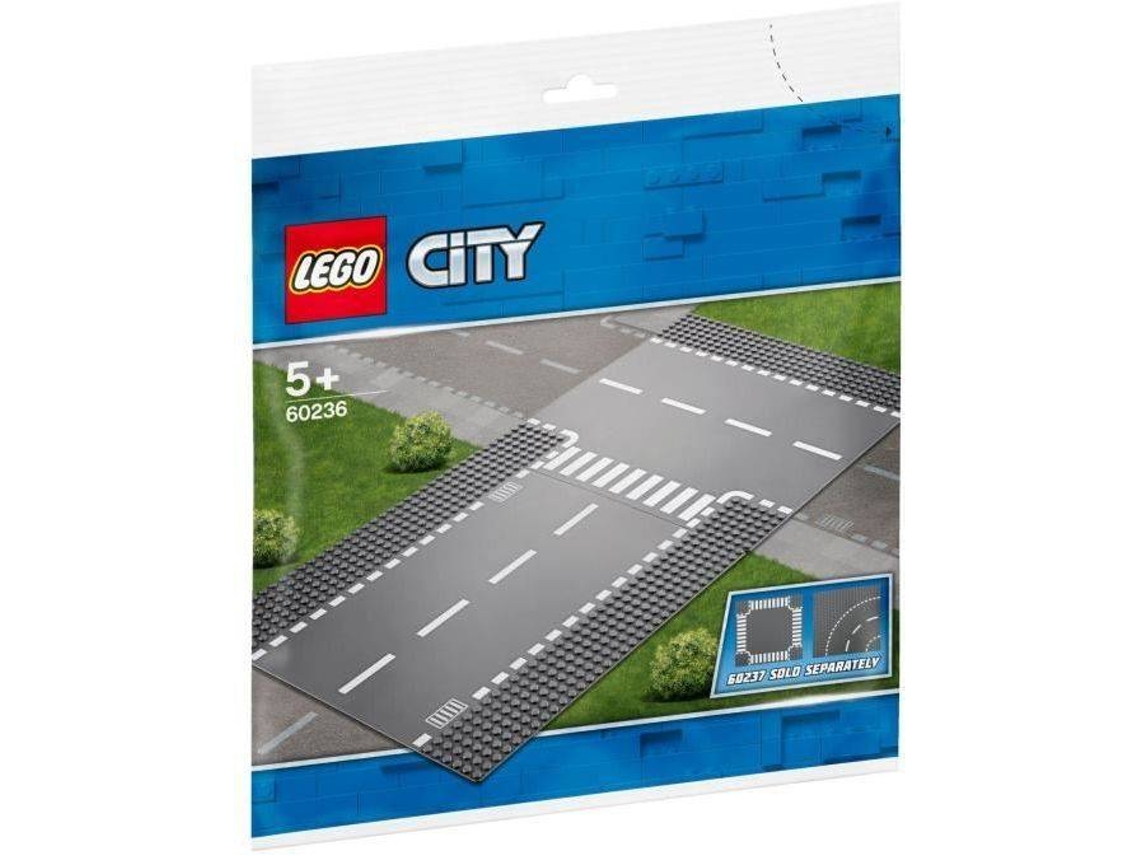 LEGO City: Direito e cruzamento - 60236 (Idade mínima: 5 - 2 Peças)