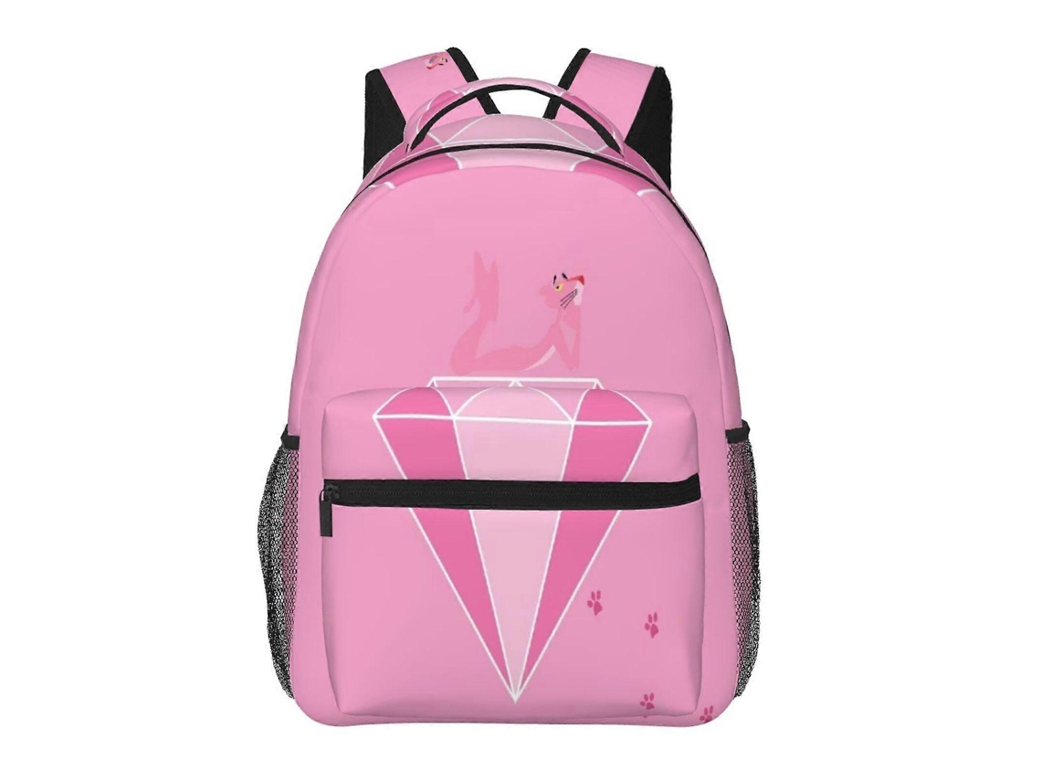 Mochila Pink Panther Y97 Para Escola E Trabalho, Leve E À Prova Dágua, Mochila Estilosa Para Estudantes E Adultos. Olysi Shop