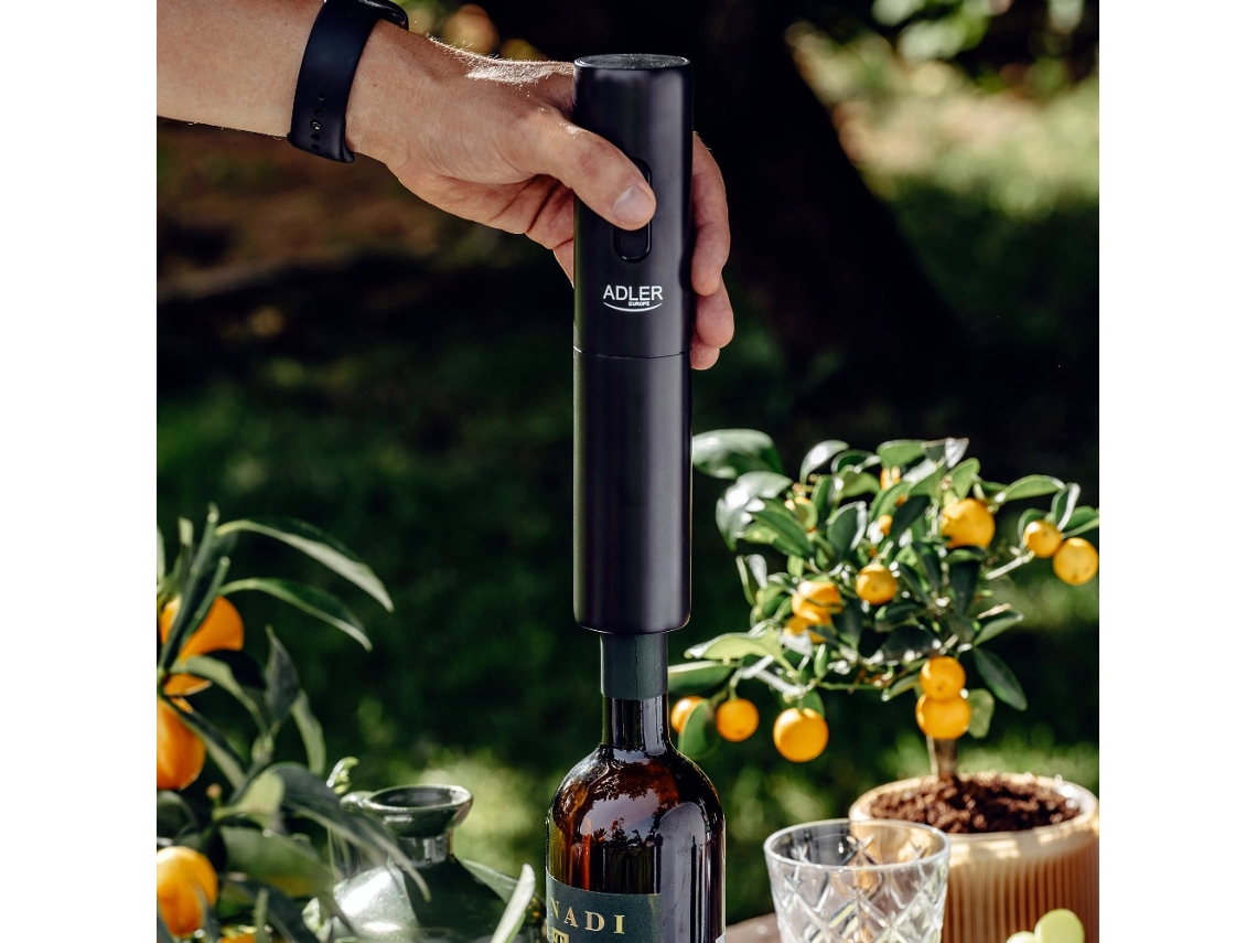 Lurelia Abridor De Vinho Elétrico Automático Com Cortador De Cápsulas