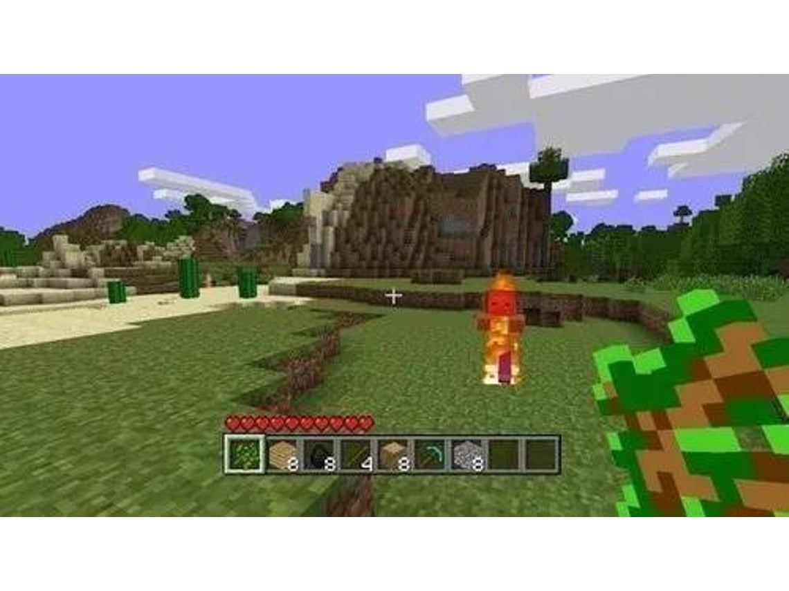 Jogos - Minecraft (Xbox 360) Gameplay