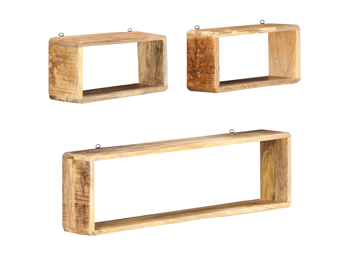 Wall Cube Shelf, Wall Cube Shelves Vidaxl Marrom Madeira (n/a)