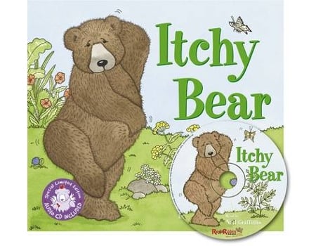 Livro itchy bear de neil griffiths (inglês)